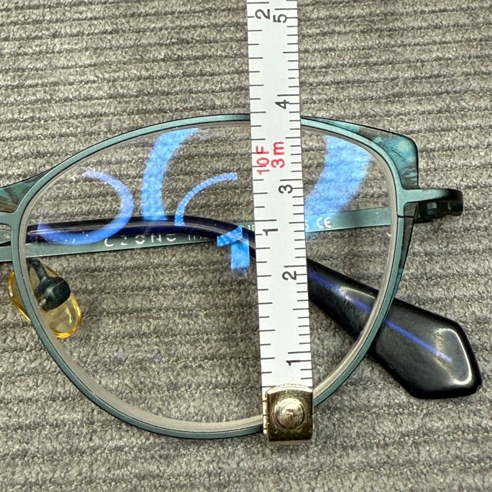 C-Zone W3219 Black‎ Metal Cat Eye Y2K Eyeglasses Frames Netherlands Col.60 47mm